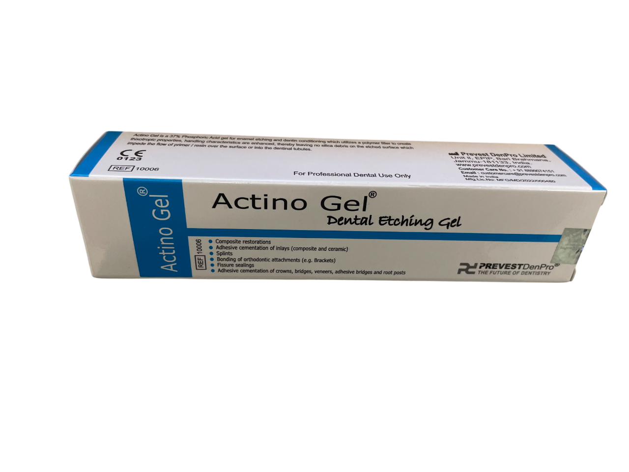 Prevest DenPro 10006 Actino 37% Phosphoric Acid Etching Gel 5ml
