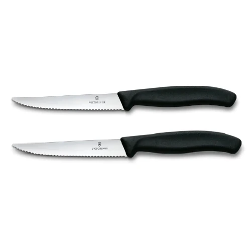 2 x Victorinox Swiss Classic Pointed Steak Knife
