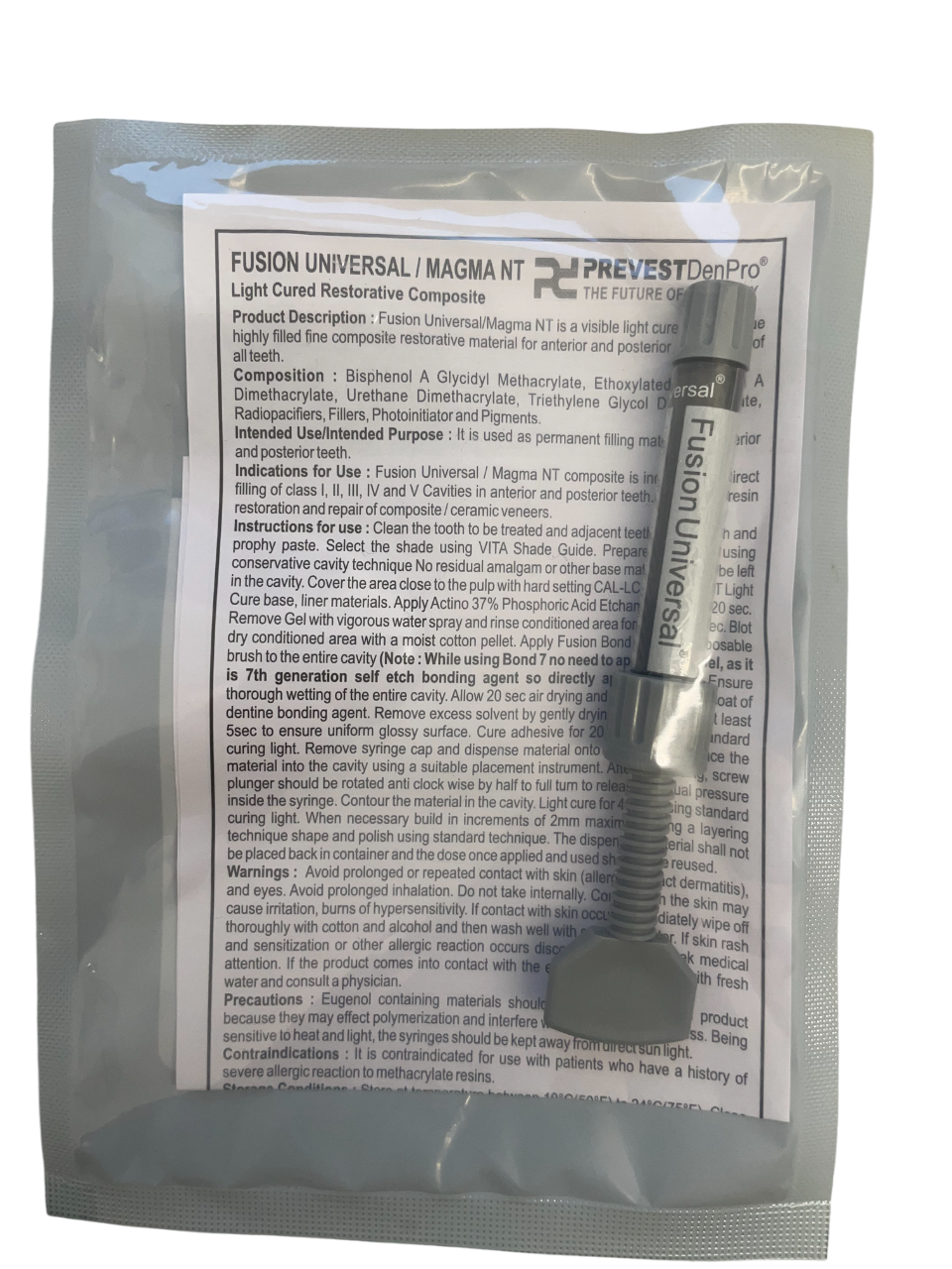 Prevest DenPro 20004 Fusion Universal Composite Nano Hybrid 4g