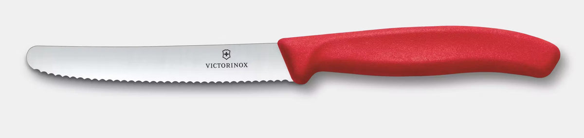 Victorinox Red Combo - 'T' YPSO Vegetable Peeler + Classic Knife