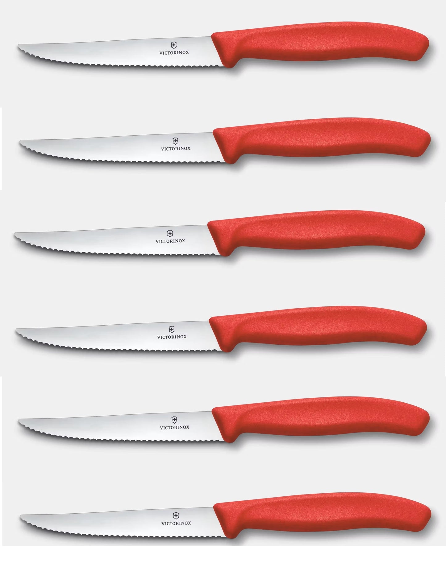 6 x Victorinox Swiss Classic Pointed Steak Knife
