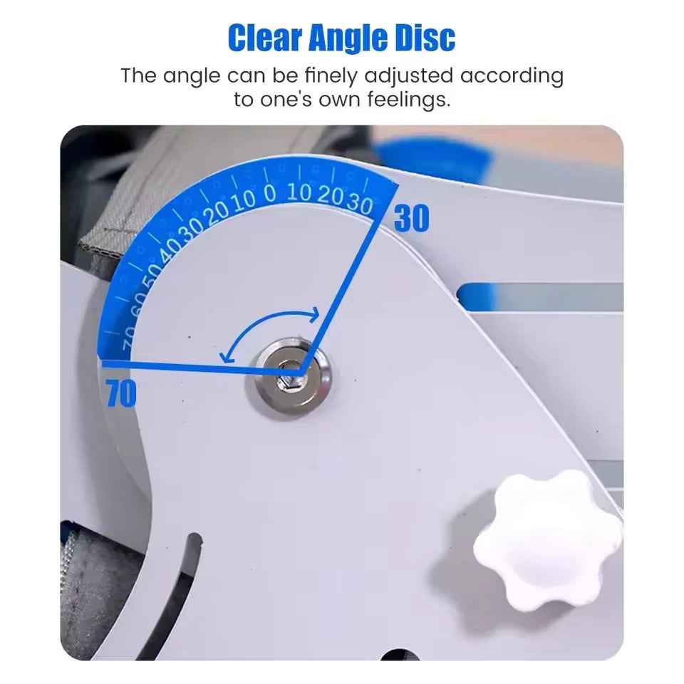 Electric Ankle Rehabilitation Exercise Device Stroke Ankle Joint Training Brace Foot Ankle Support Fixation Lower Limbs Trainer