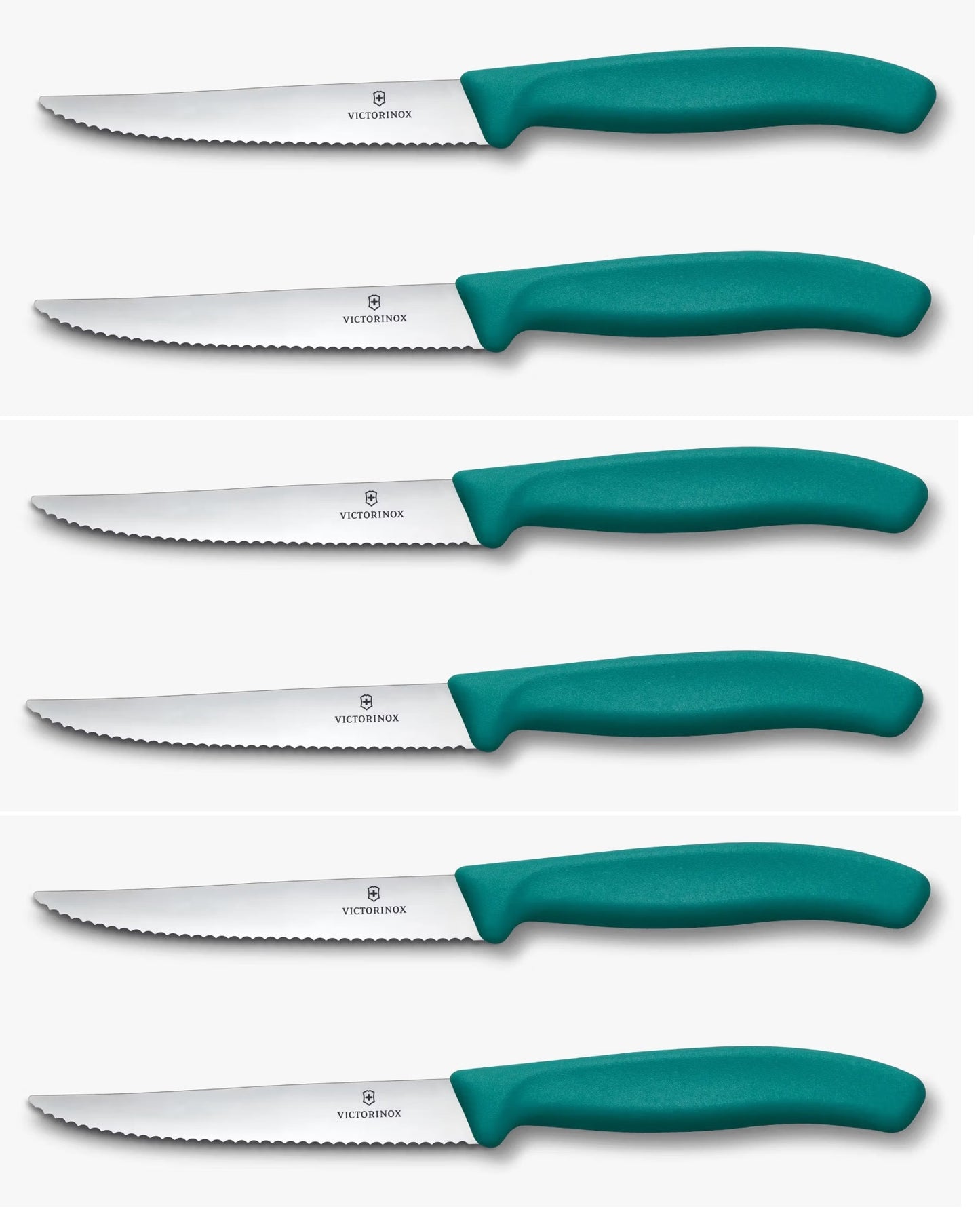6 x Victorinox Swiss Classic Pointed Steak Knife