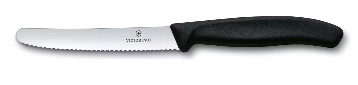 Victorinox Black Combo - 'T' YPSO Vegetable Peeler + Classic Knife