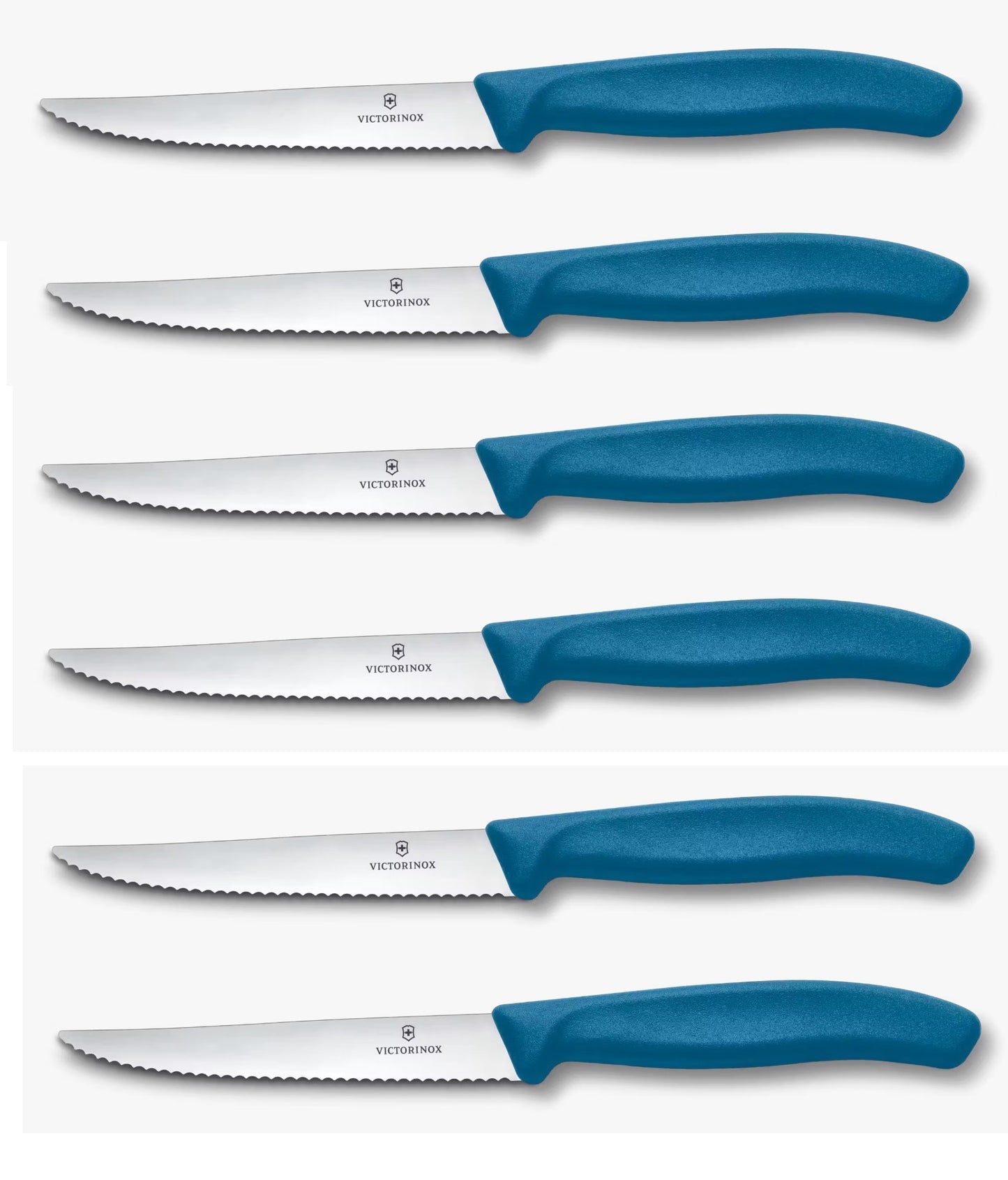 6 x Victorinox Swiss Classic Pointed Steak Knife