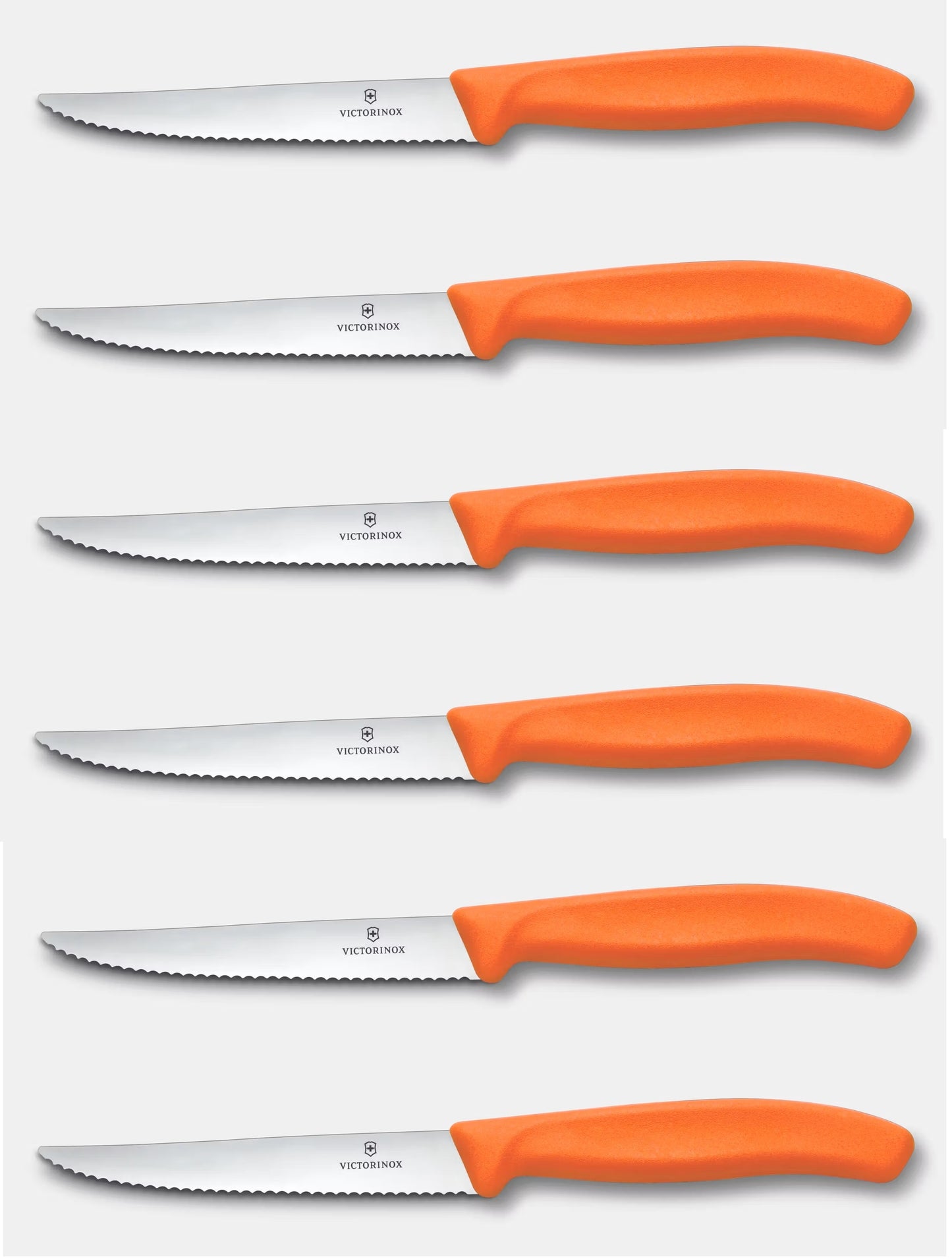 6 x Victorinox Swiss Classic Pointed Steak Knife