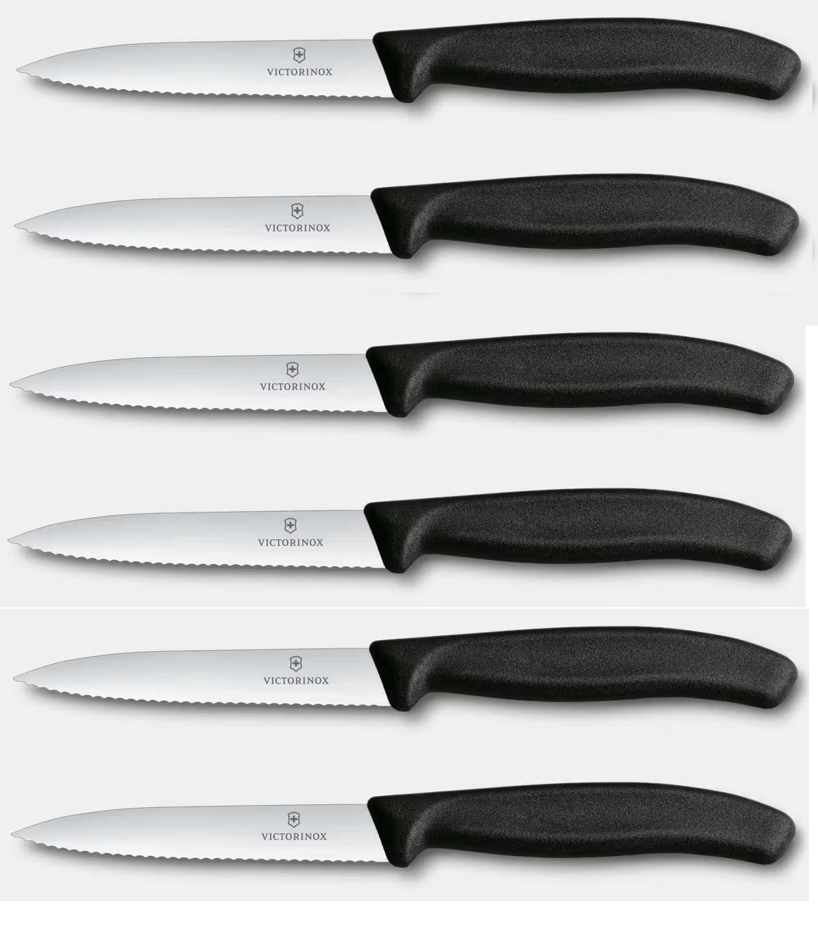 6 x Victorinox Swiss PARING Steak and Table Knife