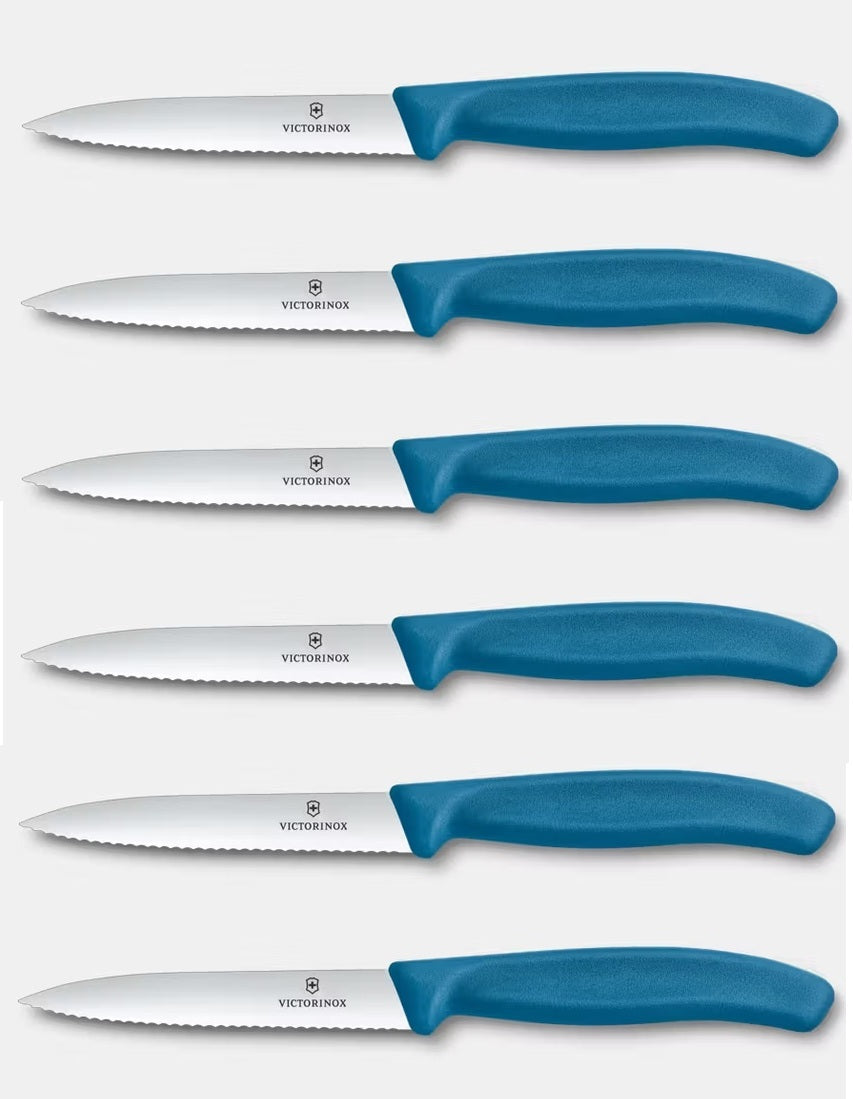 6 x Victorinox Swiss PARING Steak and Table Knife