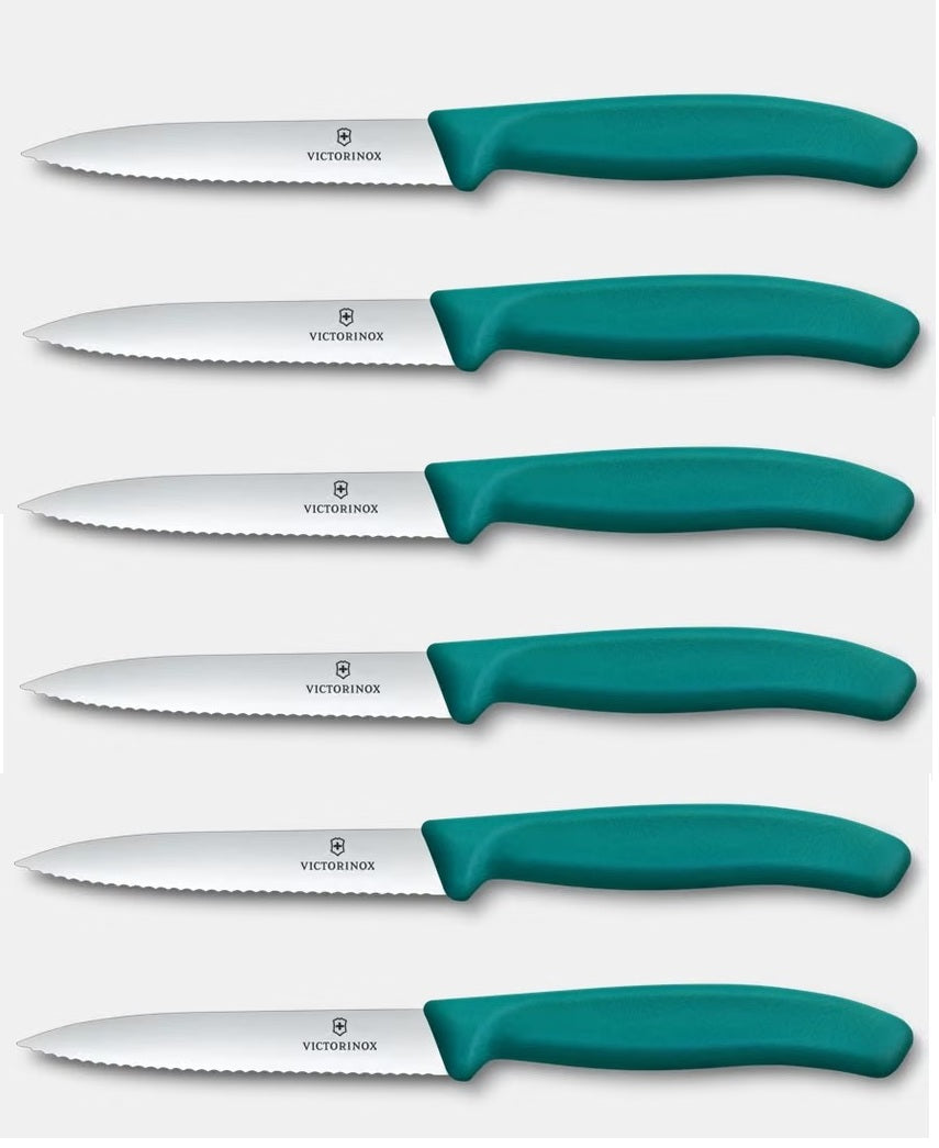 6 x Victorinox Swiss PARING Steak and Table Knife