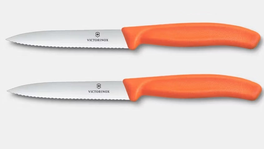 2 x Victorinox Swiss PARING Steak and Table Knife
