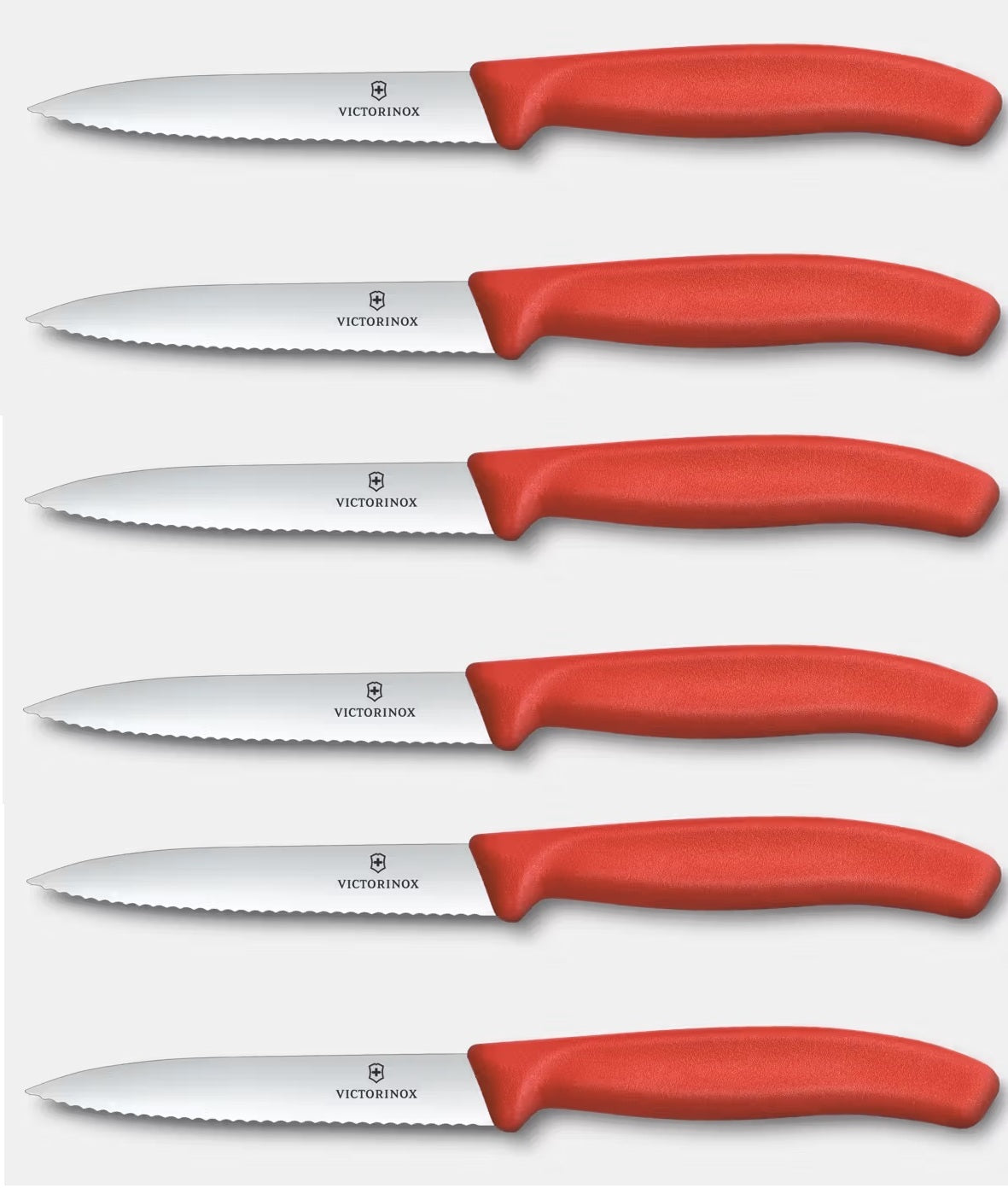 6 x Victorinox Swiss PARING Steak and Table Knife