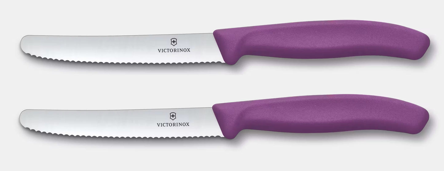 2 x Victorinox Swiss Classic Tomato and Table Knife