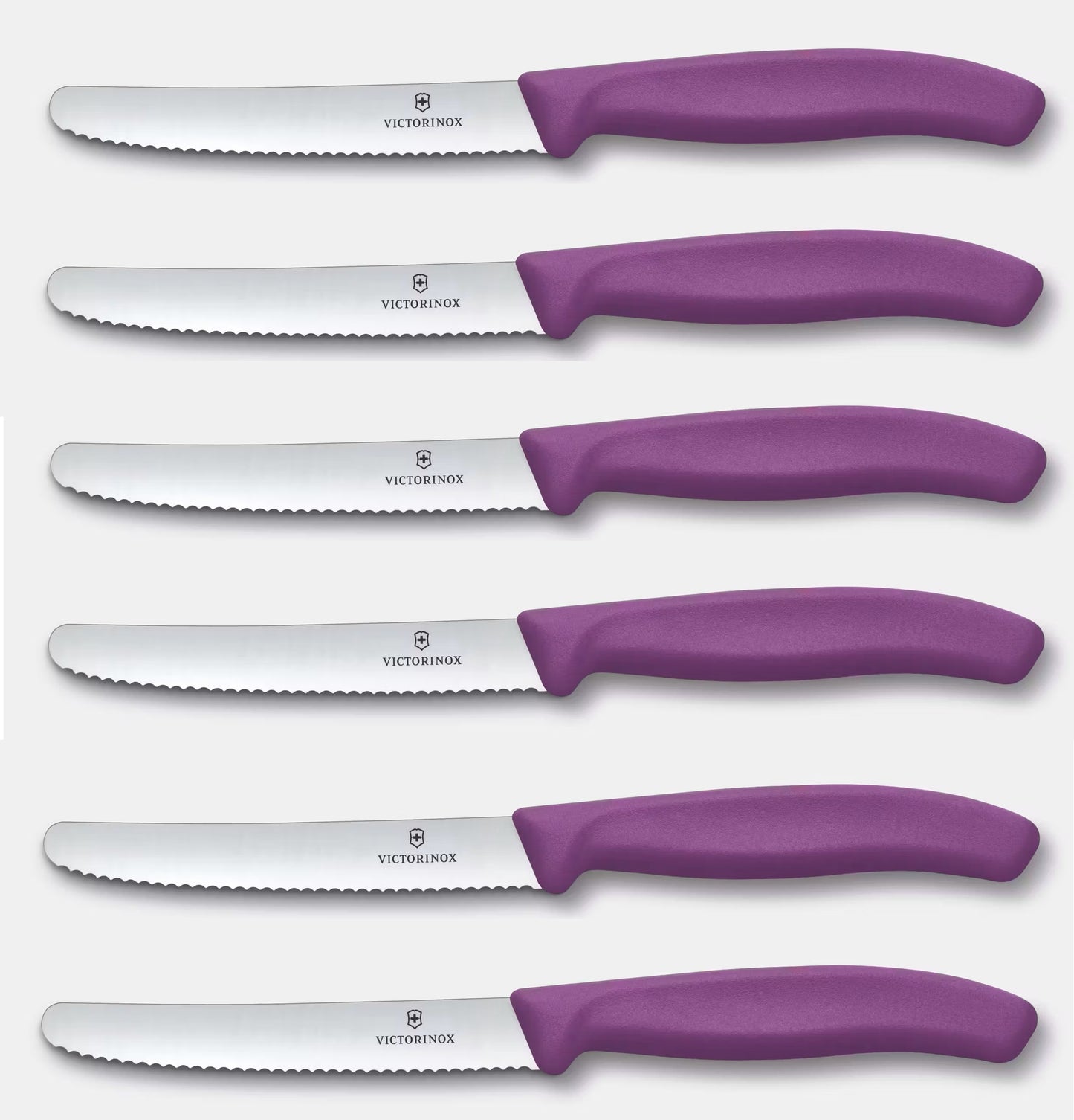 6 x Victorinox Swiss Classic Tomato and Table Knife