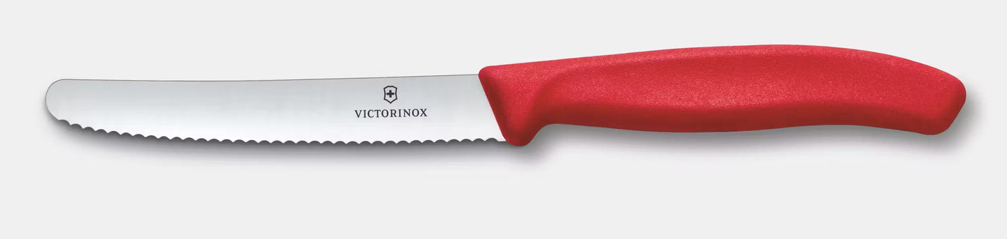 Victorinox Red Combo - 'T' YPSO Vegetable Peeler + Classic Knife