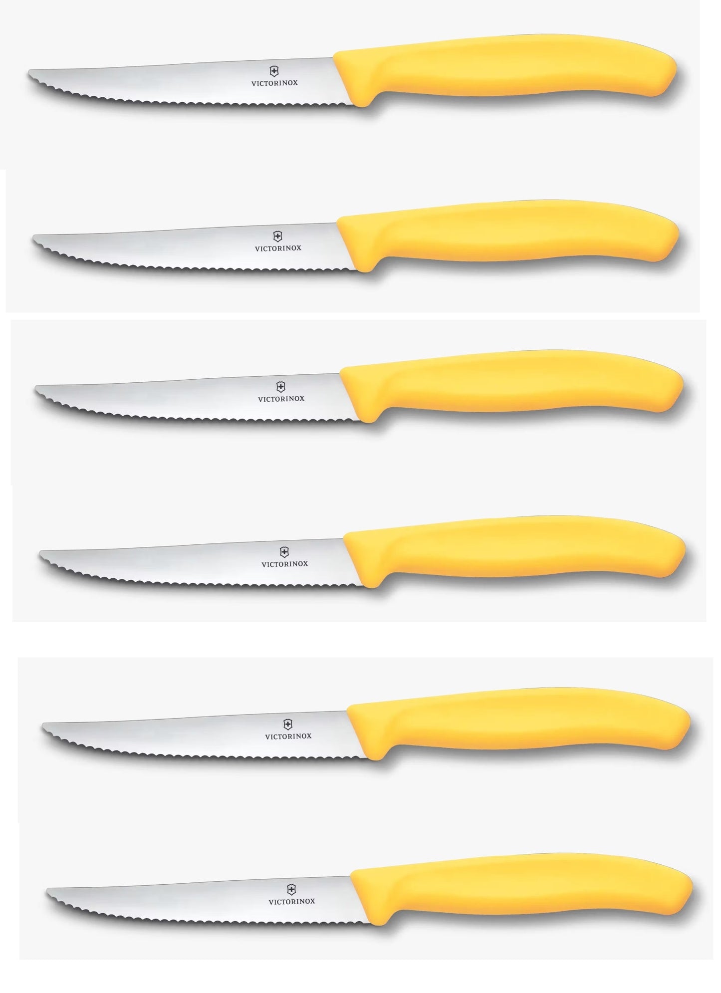 6 x Victorinox Swiss Classic Pointed Steak Knife